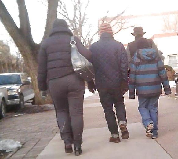 23P Street booty milf