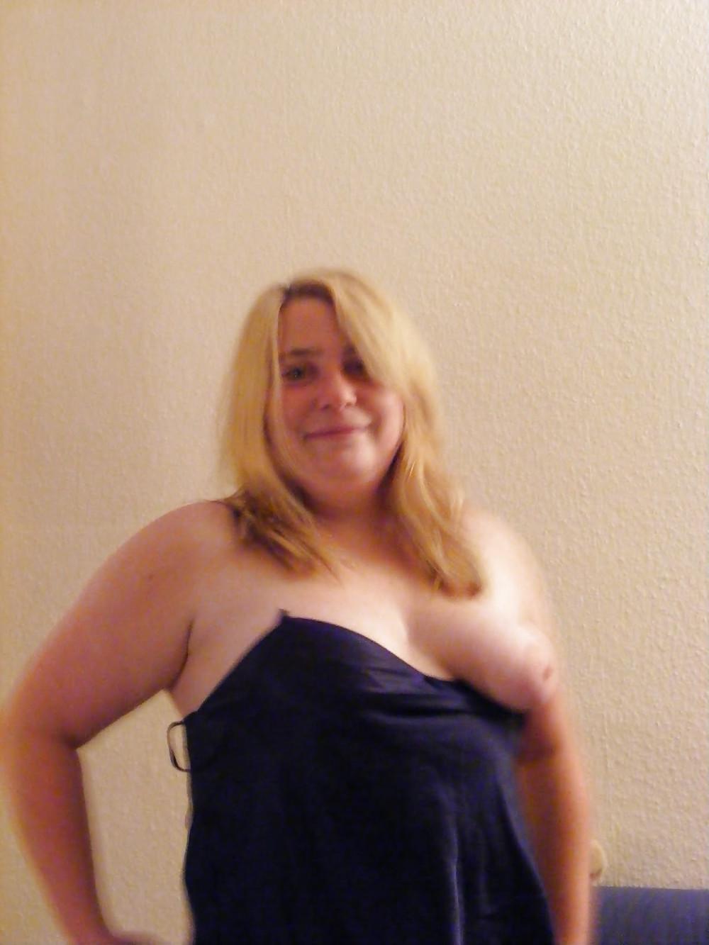 15P Hot German Slut Posing