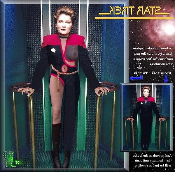 19P Kate Mulgrew Katherine Janeway Star Trek