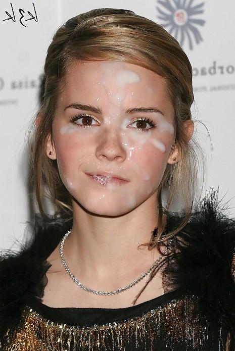 24P Emma Watson loves cum
