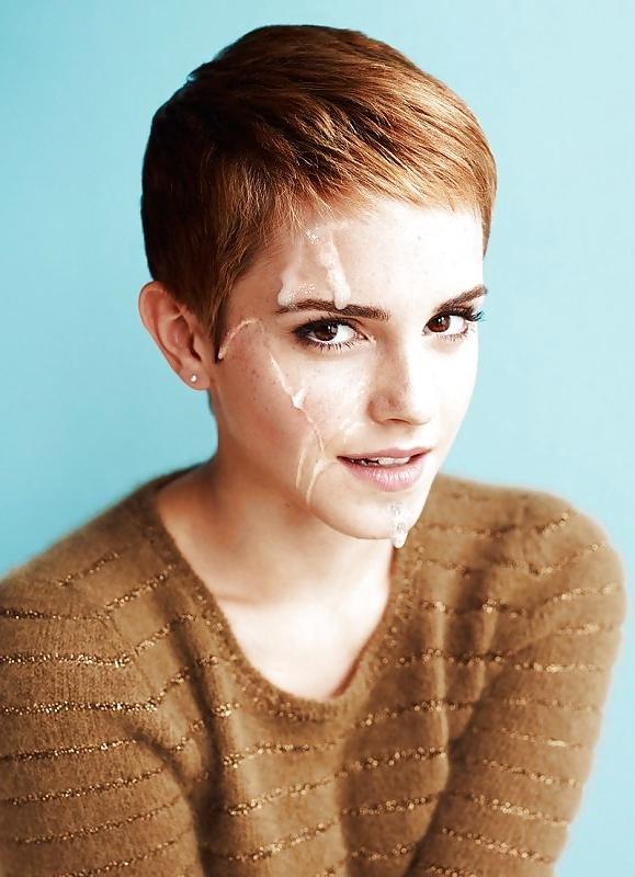 24P Emma Watson loves cum