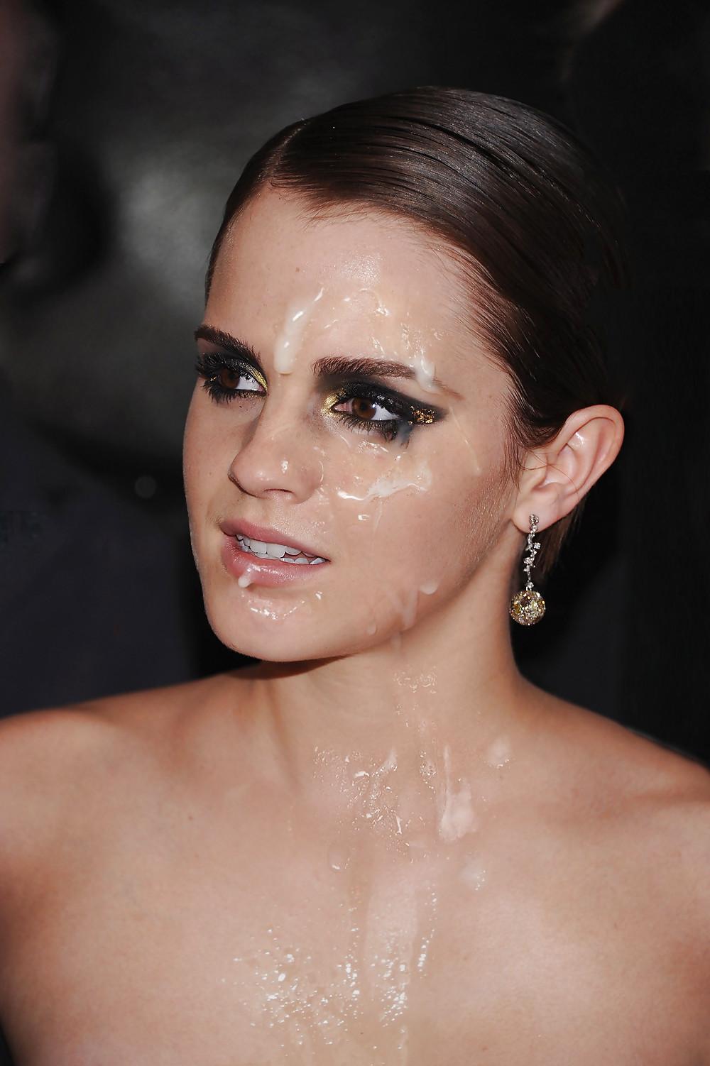 24P Emma Watson loves cum
