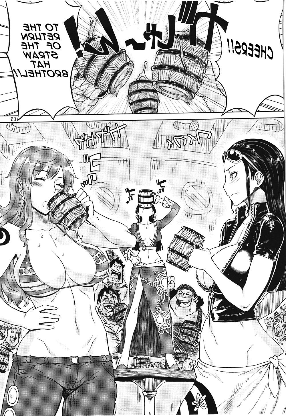 25P One Piece Denki Shogun Mero Mero Girls New World (English)