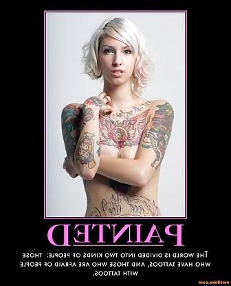 25P Beautiful pierced and tattooed women