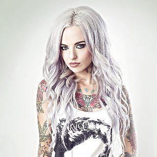 25P Beautiful pierced and tattooed women