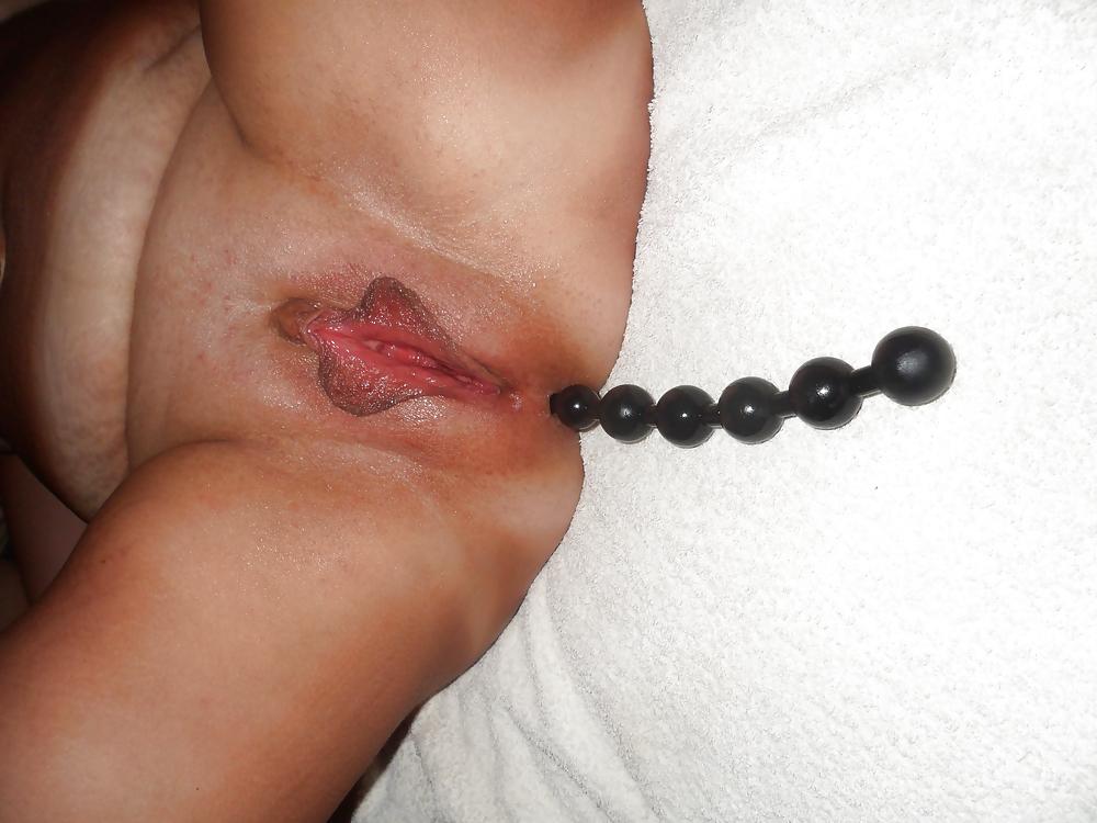 22P Anal beads n pussy pump