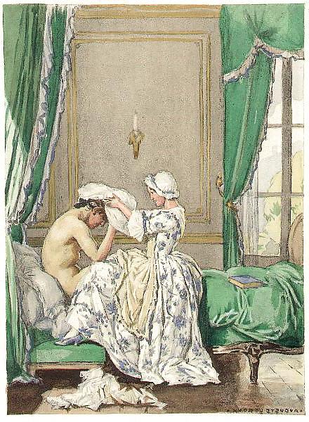 25P Erotic Book Illustration 17 - Memoires de Casanova - Part 2