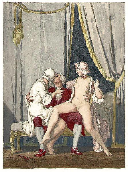 25P Erotic Book Illustration 17 - Memoires de Casanova - Part 2