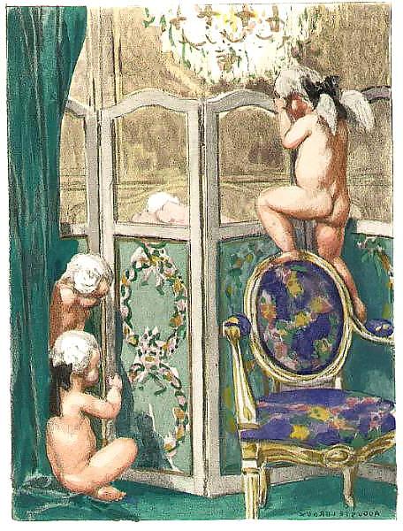 25P Erotic Book Illustration 17 - Memoires de Casanova - Part 2