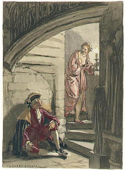 25P Erotic Book Illustration 17 - Memoires de Casanova - Part 2