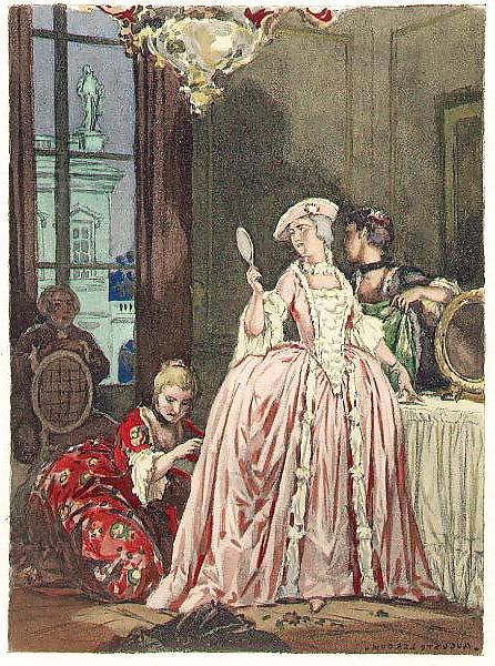 25P Erotic Book Illustration 17 - Memoires de Casanova - Part 2