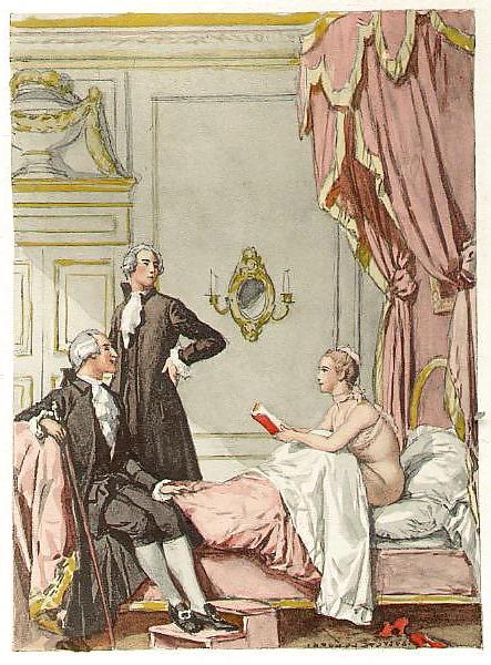 25P Erotic Book Illustration 17 - Memoires de Casanova - Part 2