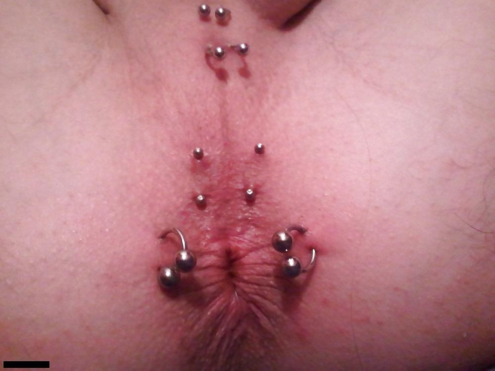 24P Anal Piercings
