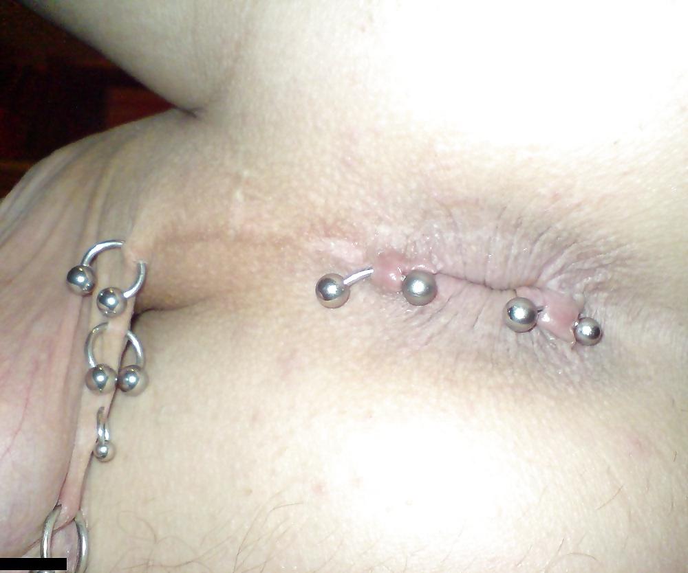 24P Anal Piercings