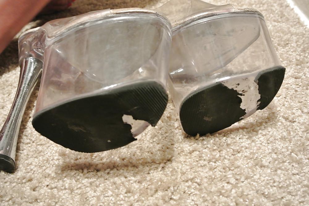 12P Adrianna Well Worn Stripper Heels