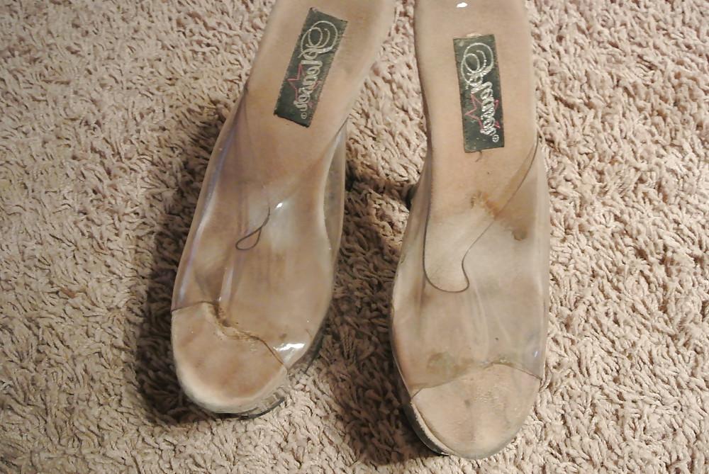 12P Adrianna Well Worn Stripper Heels