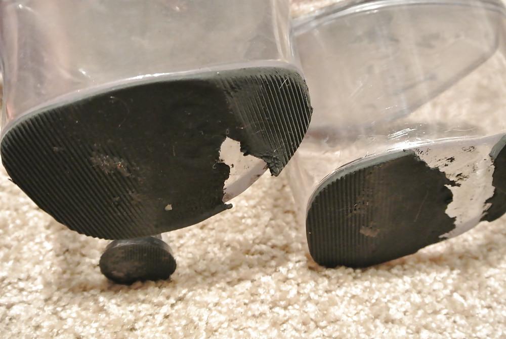 12P Adrianna Well Worn Stripper Heels