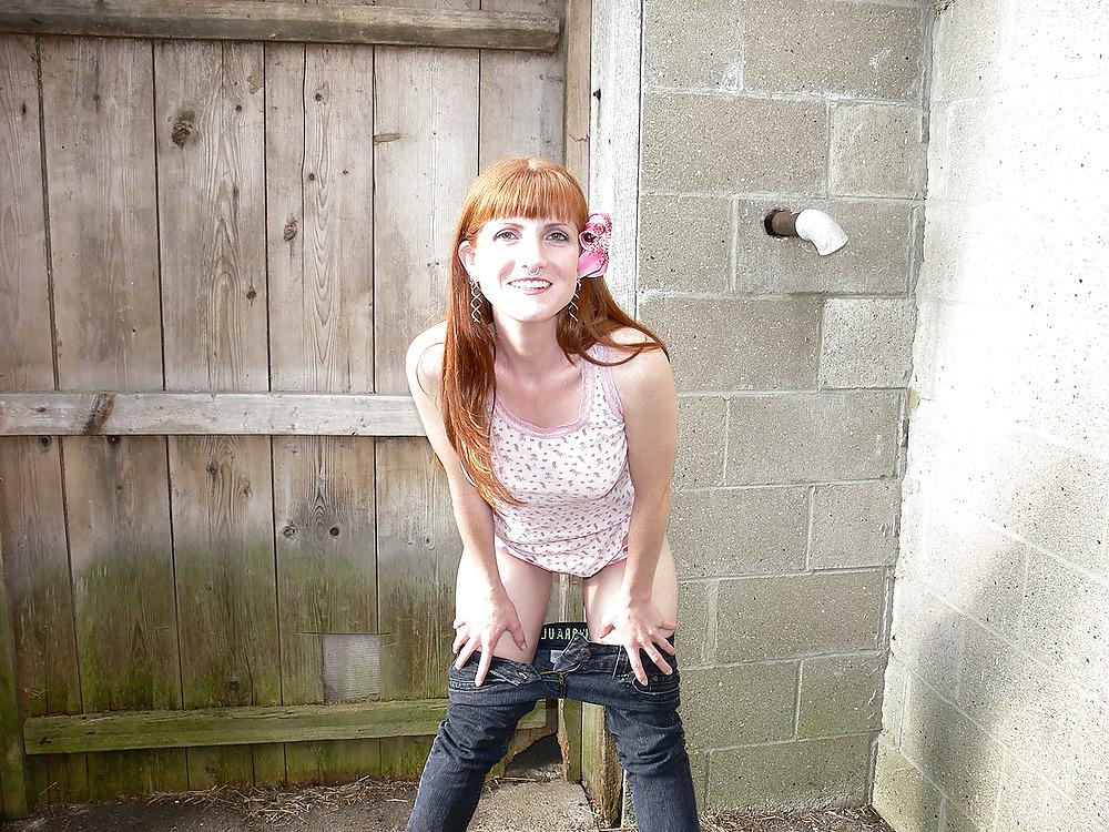 25P Redhead, pierced and tats- grrrr