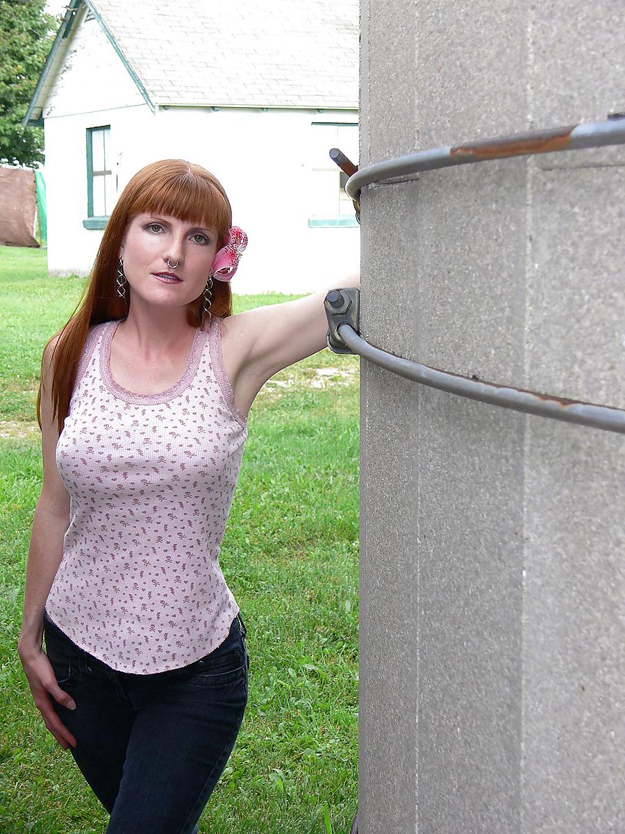 25P Redhead, pierced and tats- grrrr