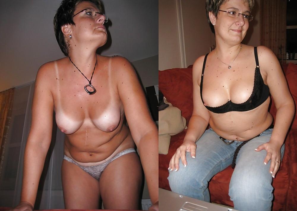 12P ANNA dressed undressed - panties homemade