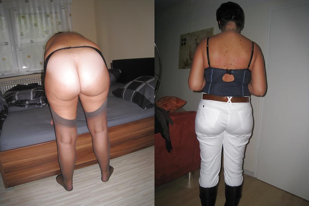 12P ANNA dressed undressed - panties homemade