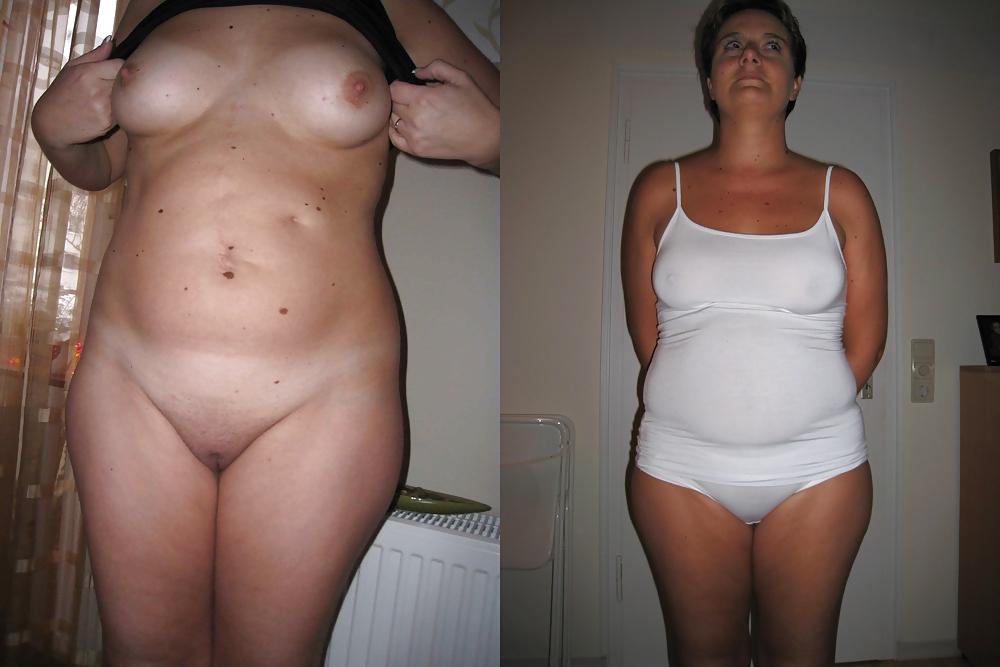 12P ANNA dressed undressed - panties homemade