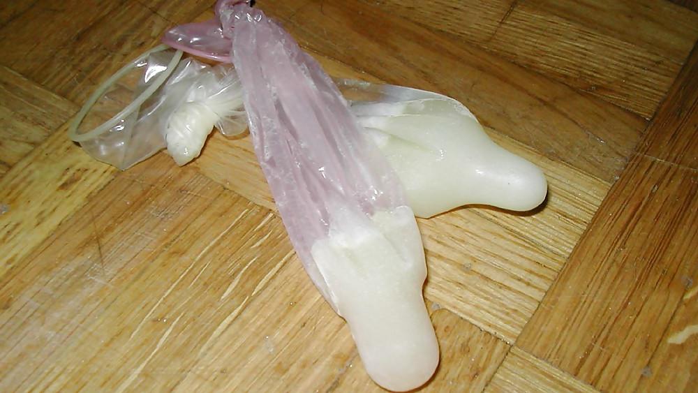 10P Thick Cum Filled Condoms iii