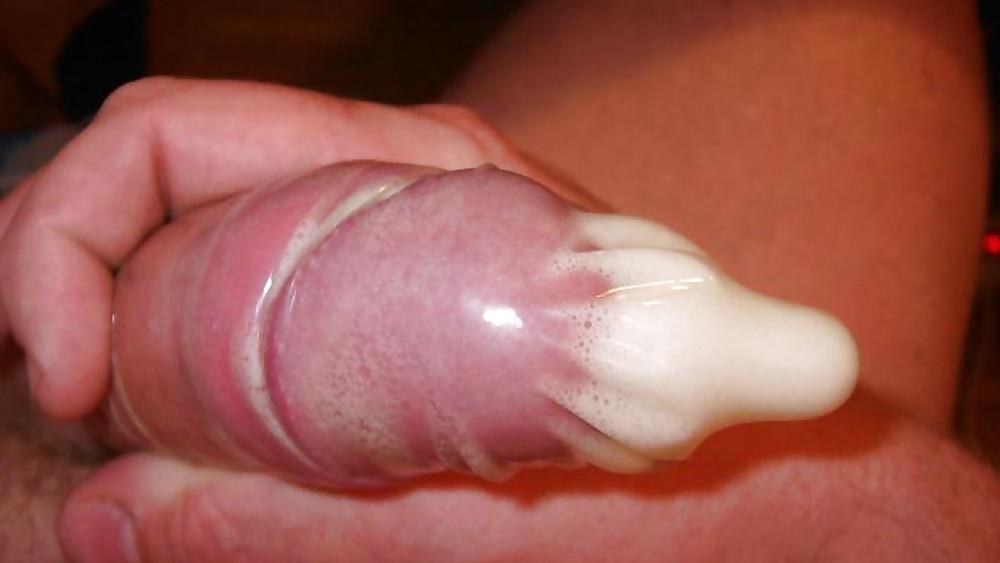 10P Thick Cum Filled Condoms iii