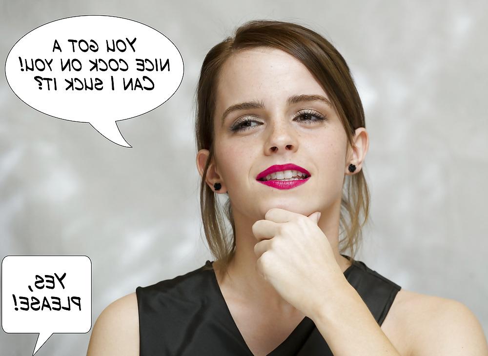 14P My Emma Watson captions and fakes