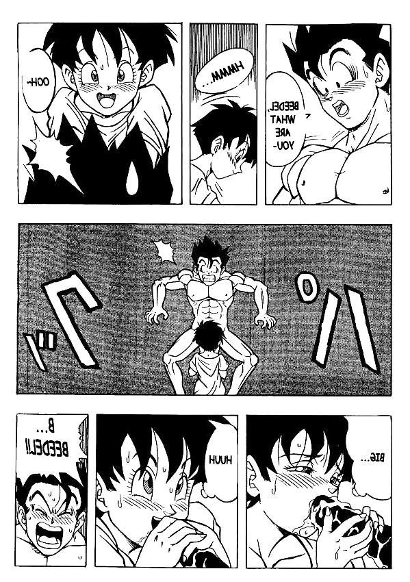 25P Dragon Ball H - Gohan & Videl