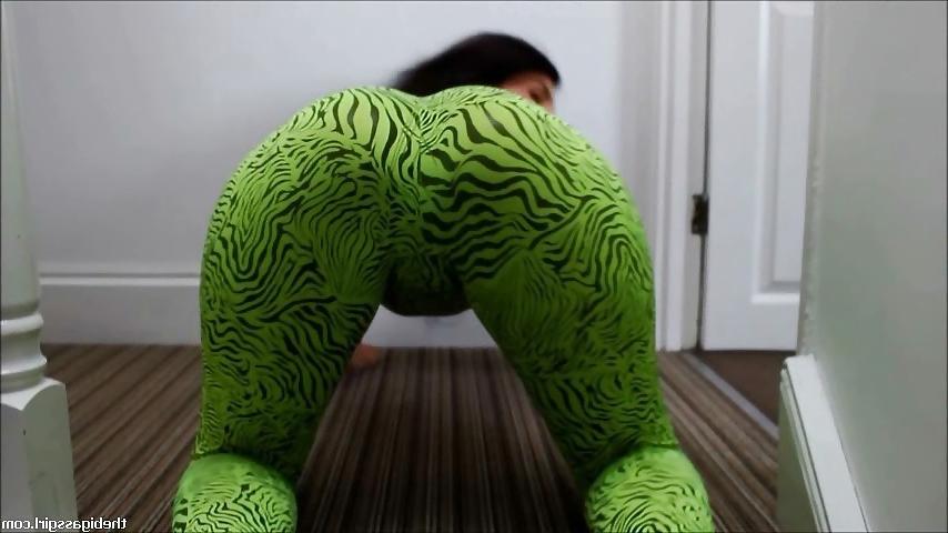 21P BIG BOOTY SPANDEX ASS LEGGINGS BUBBLE POTT SCREENS