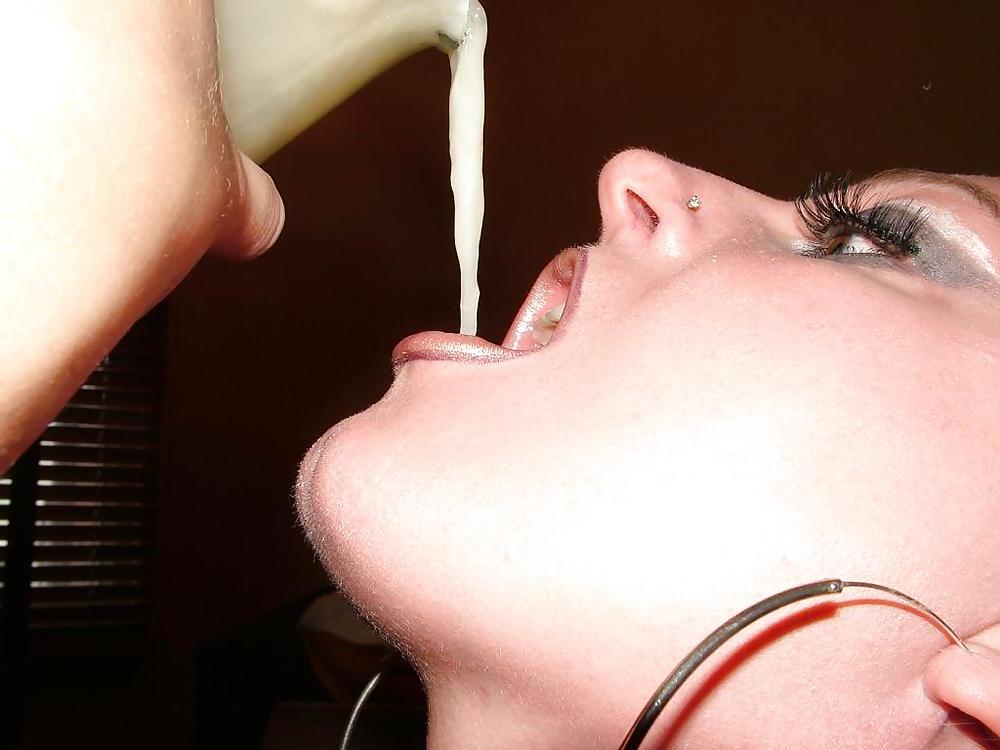 25P Frozen - Thaw Cum Drinking