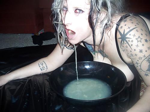 25P Frozen - Thaw Cum Drinking