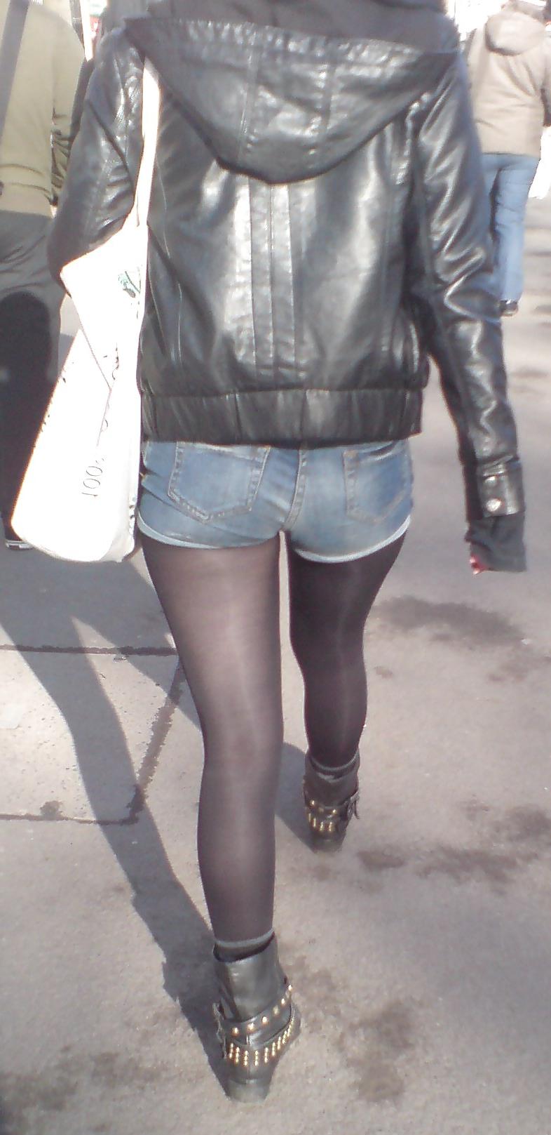 12P Asses in the street!