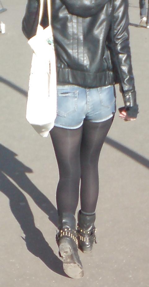 12P Asses in the street!