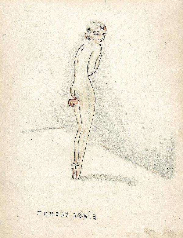 11P Erotic Caricature 3 - Circus of Sex - Artist N.N. (11) 