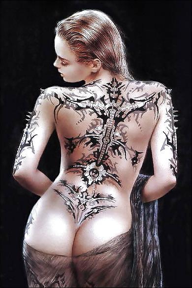 25P Erotic tatoo's 5 - kcxxx