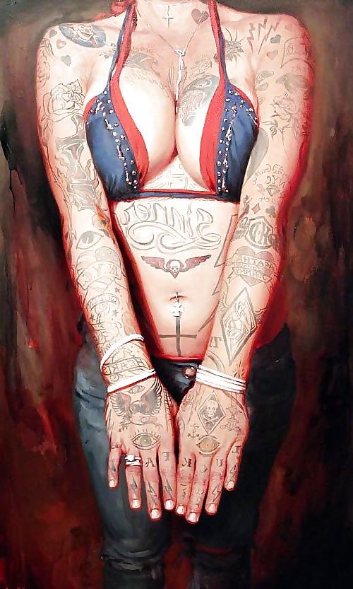 25P Erotic tatoo's 5 - kcxxx