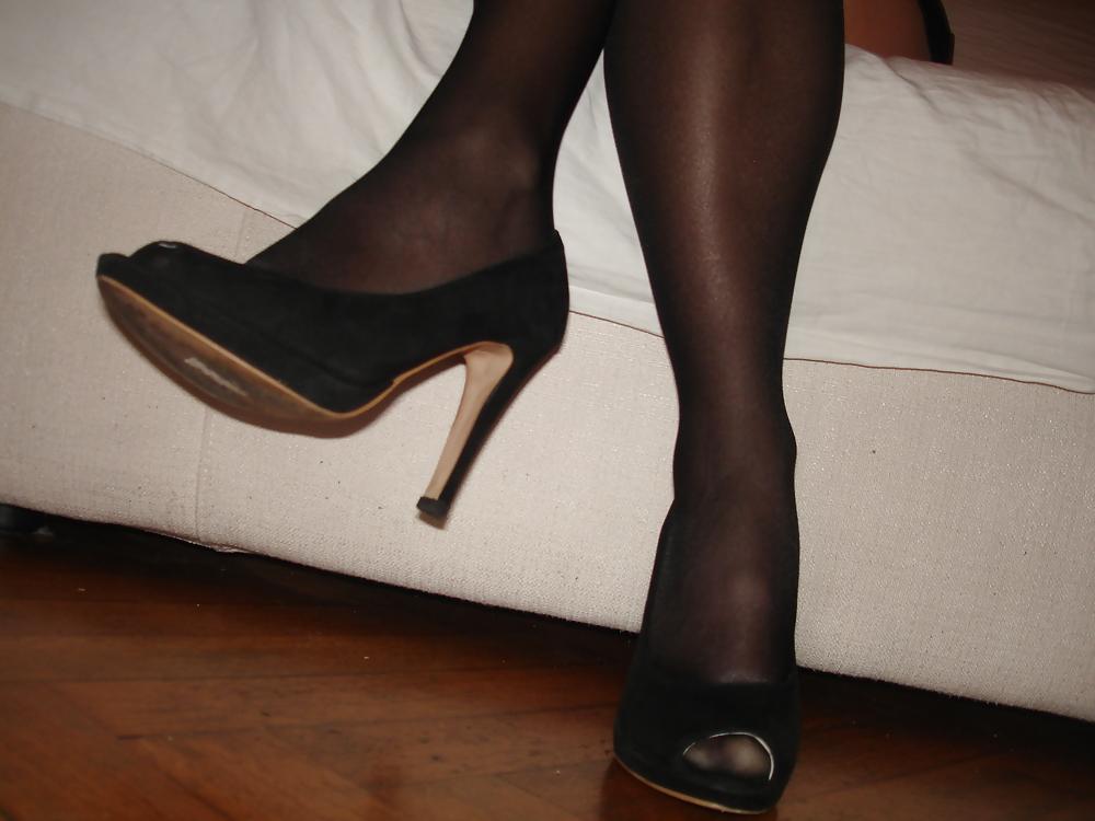 10P Calze e gambe wife stockings