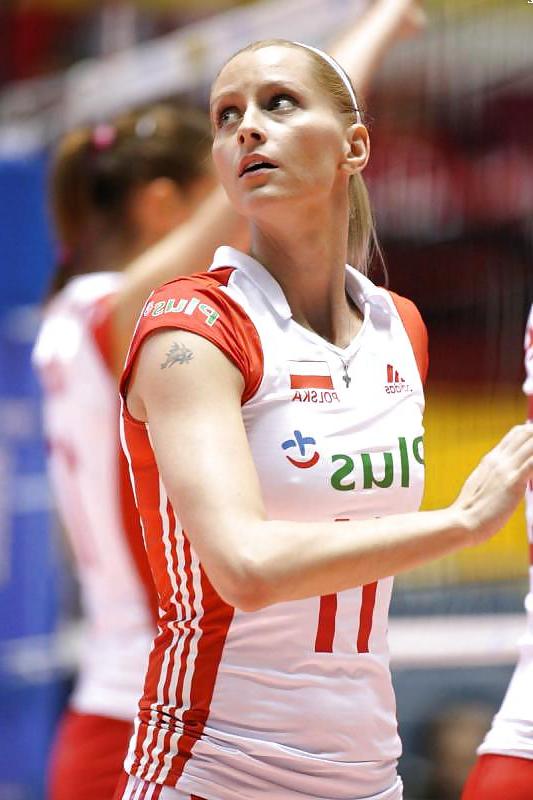 25P Polnische Volleyball-Mädchen