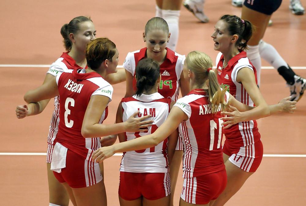 25P Polnische Volleyball-Mädchen