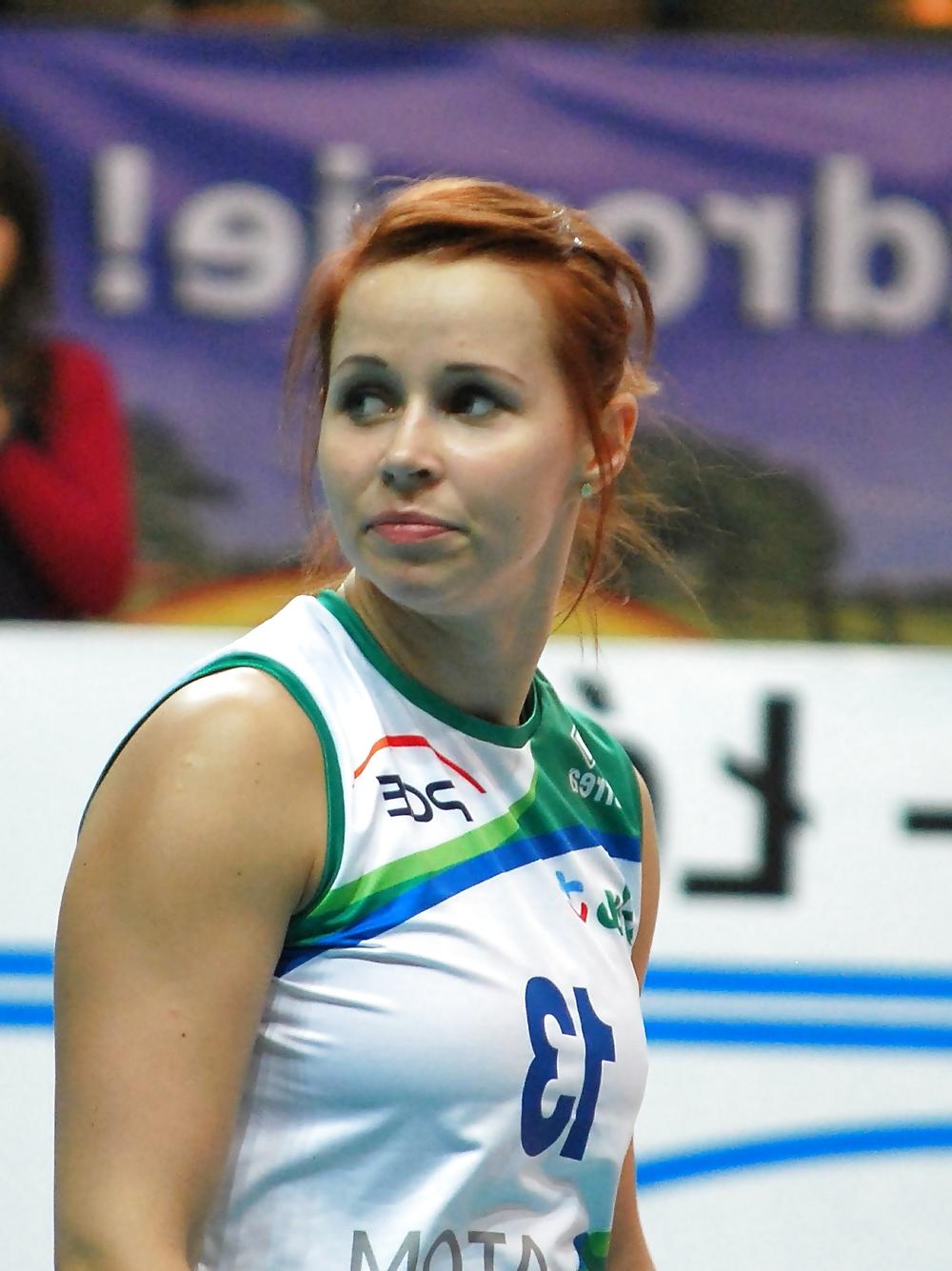 25P Polnische Volleyball-Mädchen