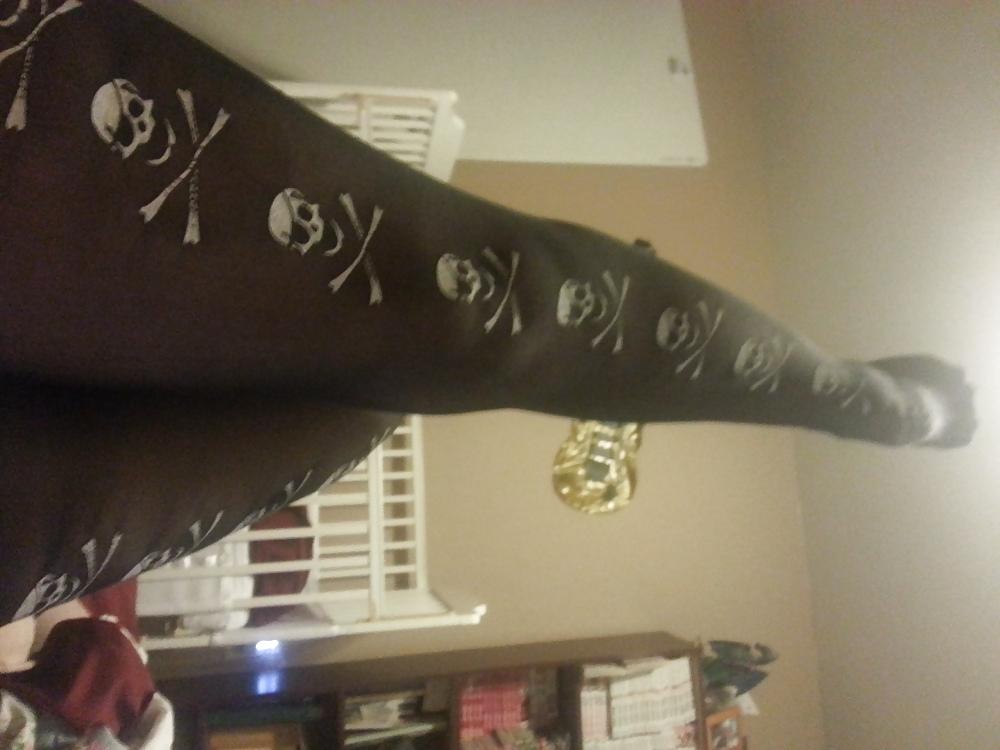 24P Stockings panty hose and heels.