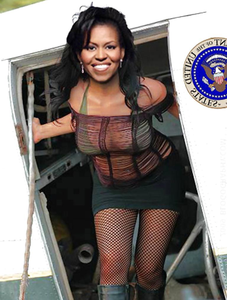 16P Michelle Obama & Her Deep Need & Desire For White Dick