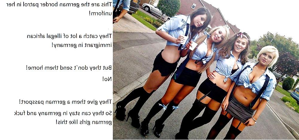 21P German girls go black