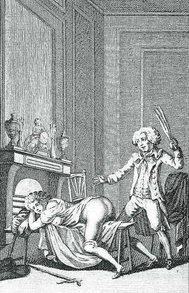 16P Erotic Book Illustrations 8 -  Memoirs of Fanny Hill