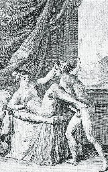 16P Erotic Book Illustrations 8 -  Memoirs of Fanny Hill