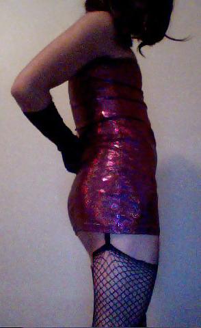 19P Sissy crossdresser in pink