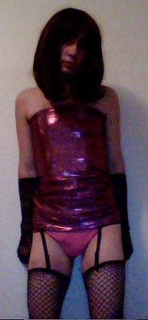 19P Sissy crossdresser in pink