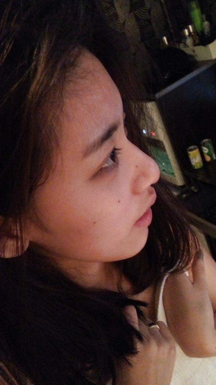 25P Korean Ex-Girlfriend Eating Naked